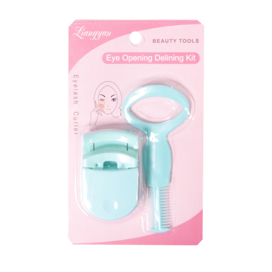 Set De Encrespador Y Molde Para Pestañas