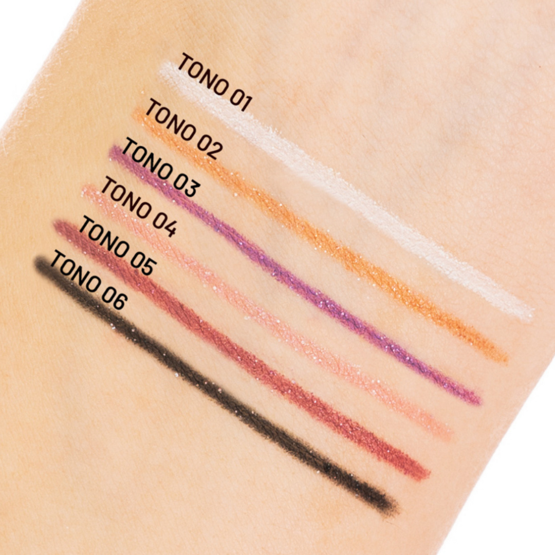 Kit X 6 Delineadores De Ojos Glitter Pencil