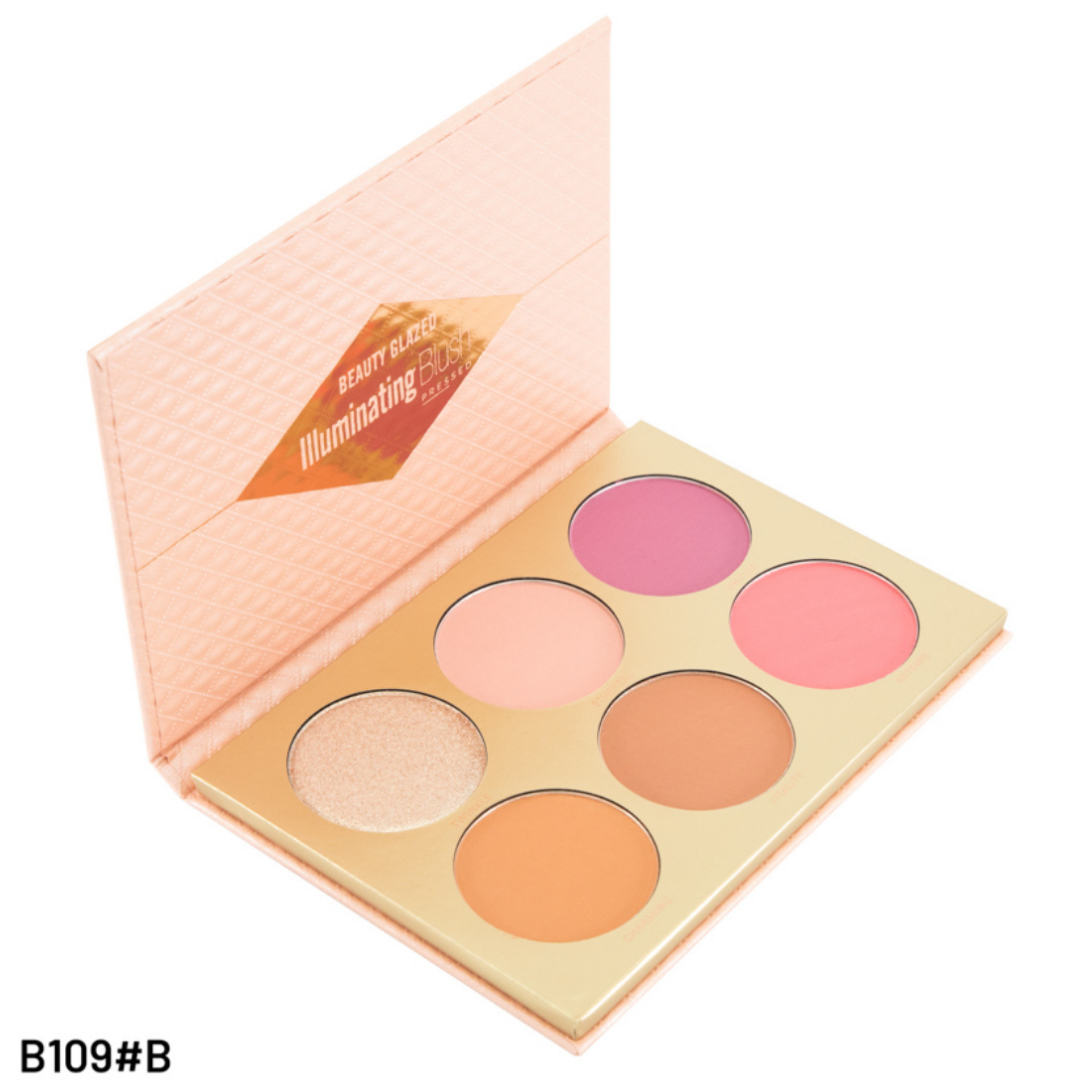 Paleta De Rubores Illuminating Blush Beauty Glazed