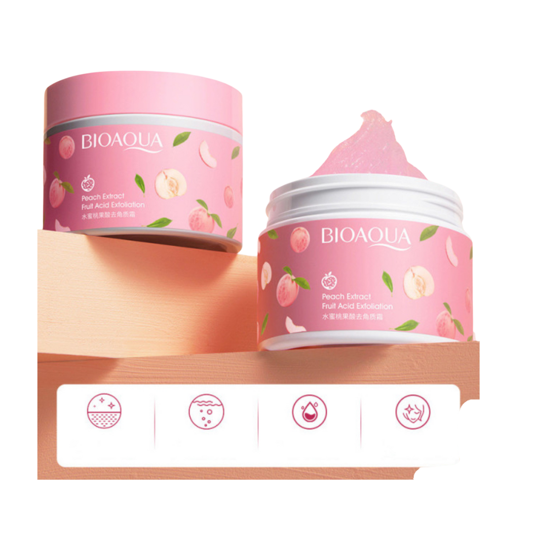 EXFOLIANTE DURAZNO AMINOACIDO BIOAQUA