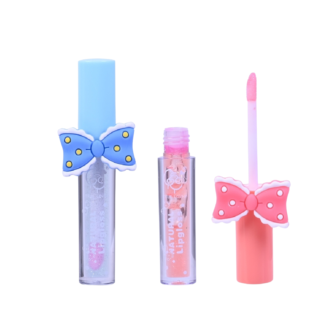 Brillo labial con glitter Moño lip oil