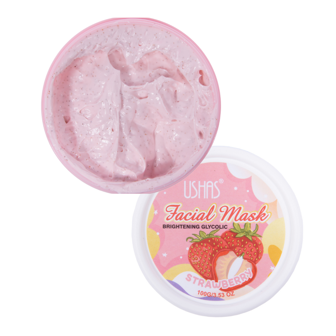 Mascarilla facial Strawberry Ushas