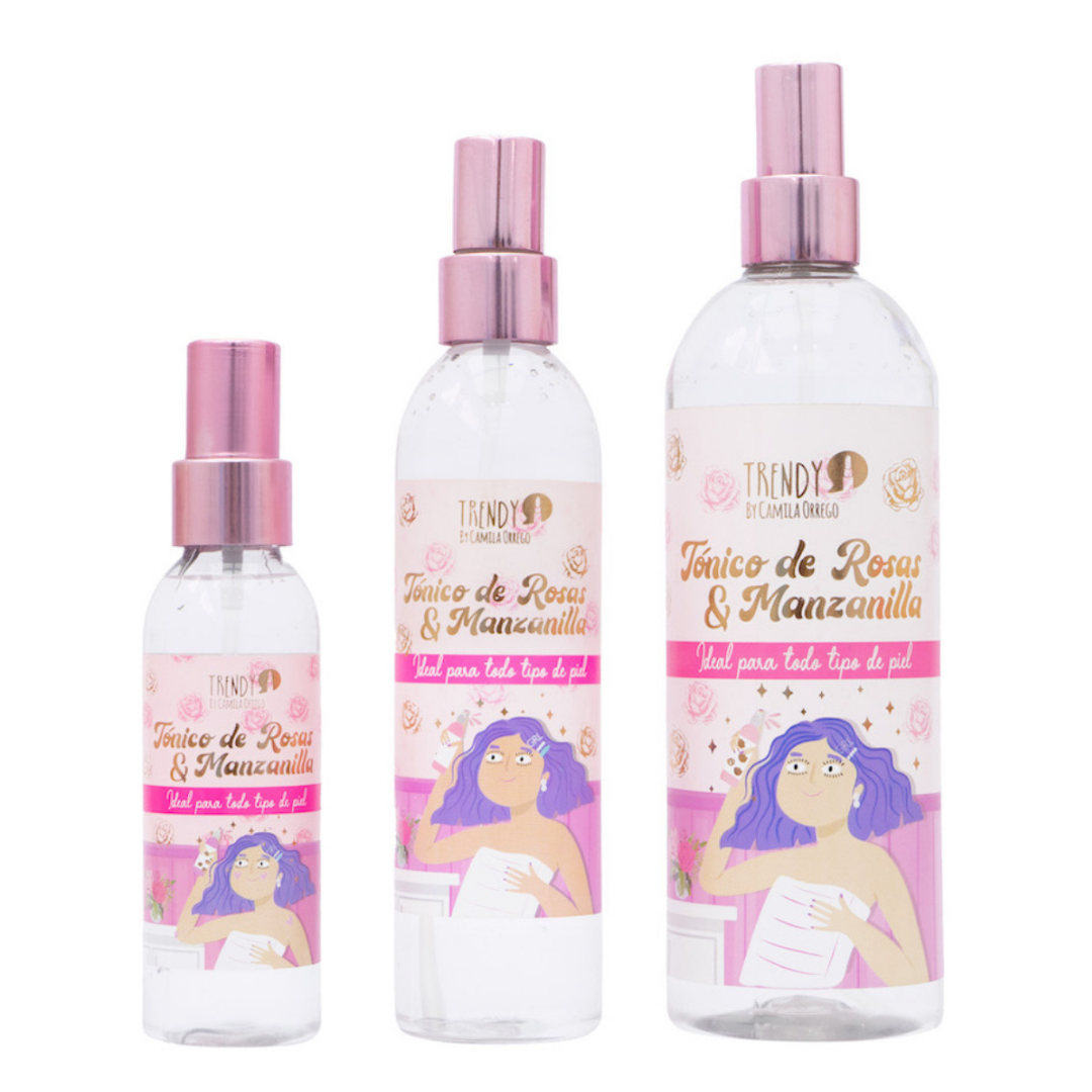 Tónico Rosas Gigante 480ml Trendy