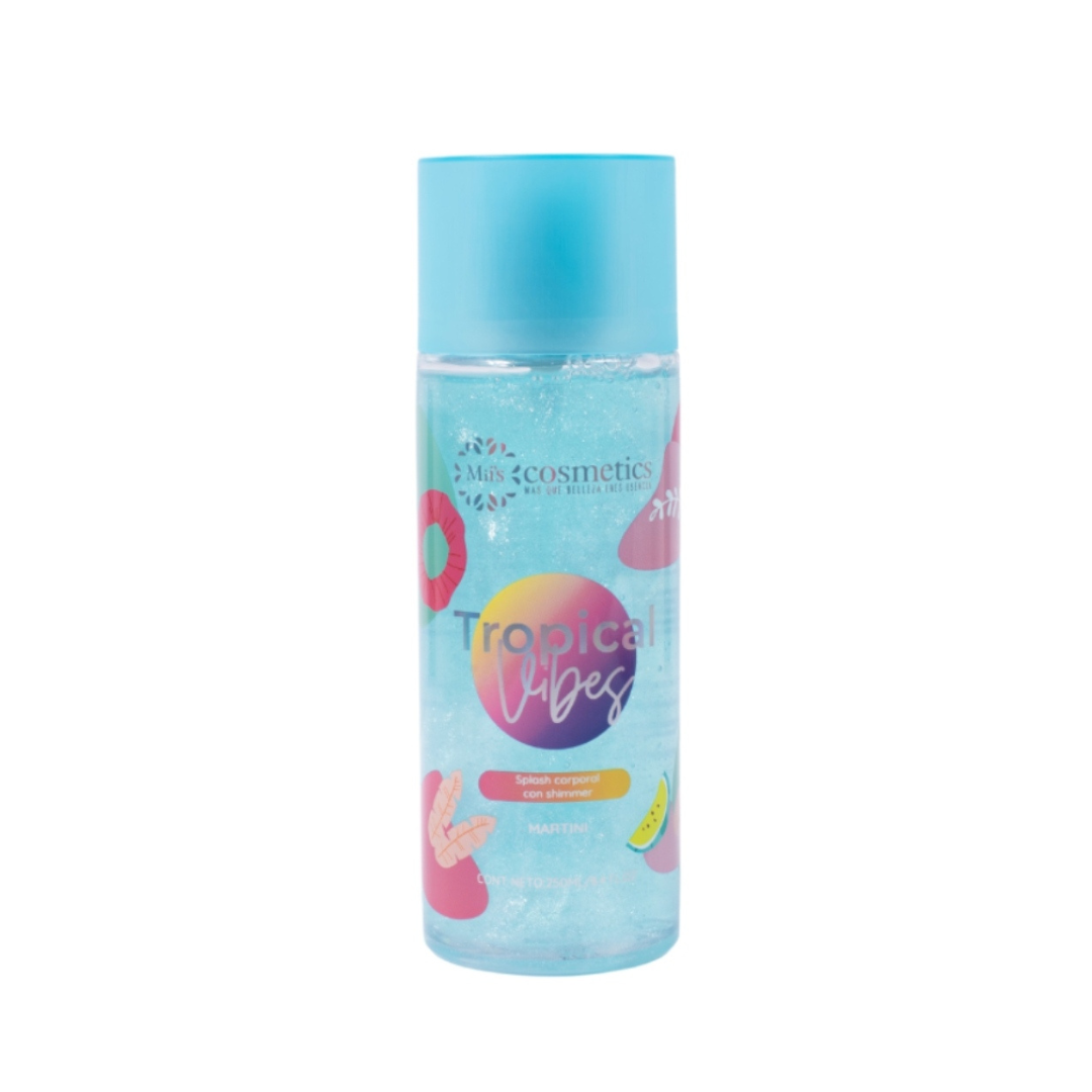 Splash Corporal Con Shimmer Tropical Vibes Martini Miis Cosmetics