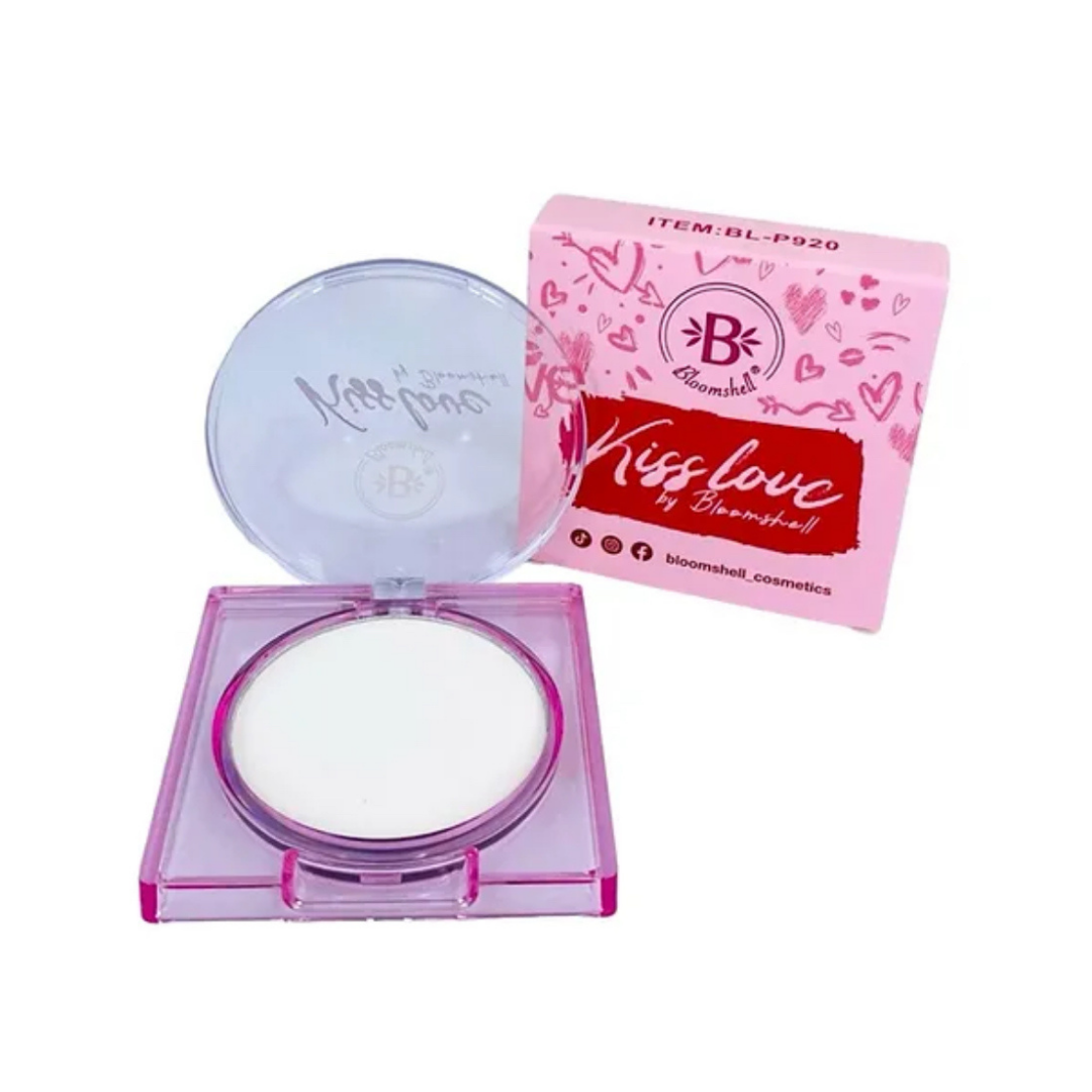 Polvo Compacto Traslucido Kiss Love Bloomshell