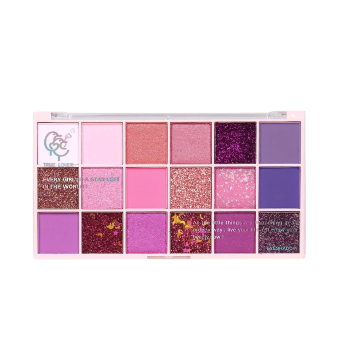 Eyeshadow Palette 18 colors True Lover