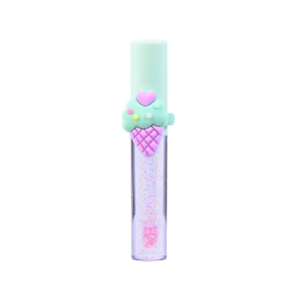 Brillo labial con glitter NATURAL ORGANIC ICE CREAM lip oil Helado