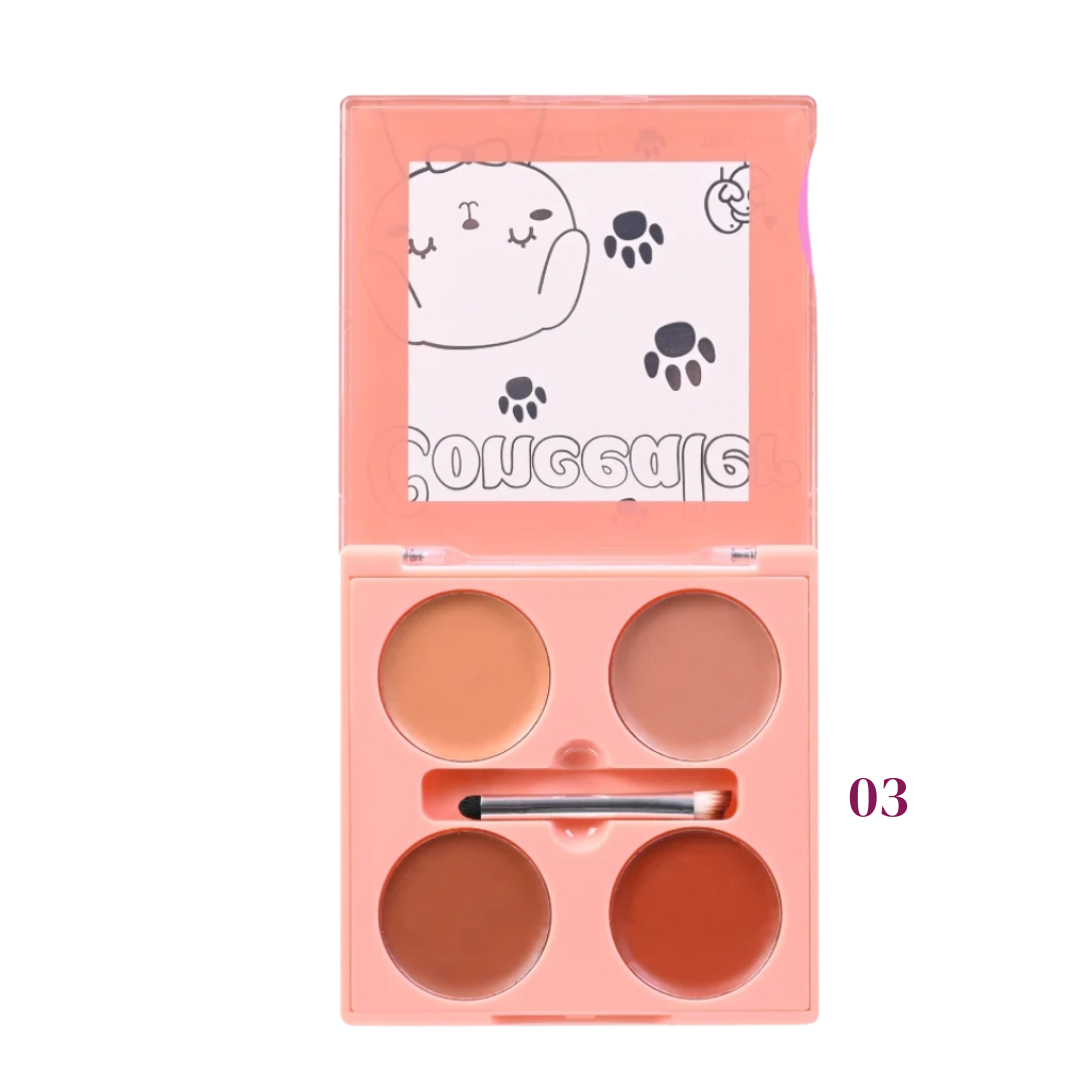 Professional Makeup Concealer paleta de correctores True Lover