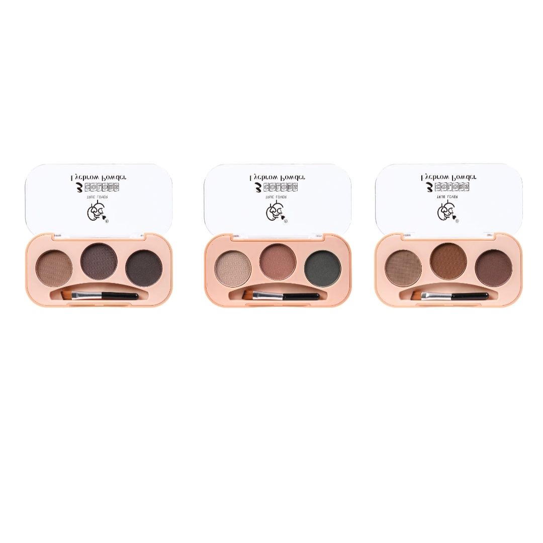 Kit de cejas BASIC 3 sombras True Lover