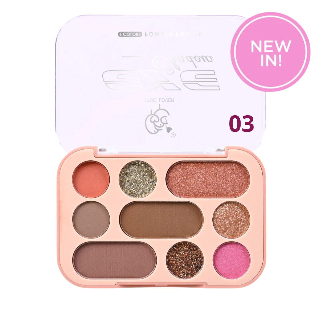 9 Colors Eyeshadow Palette/ Paleta de sombras 9 colores