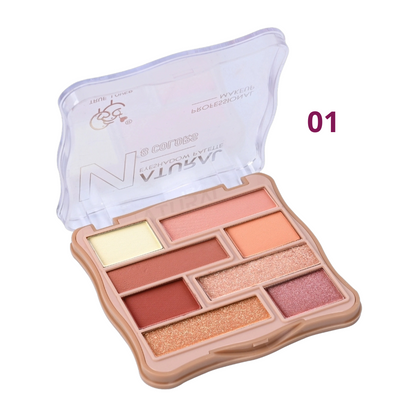 Paleta de Sombras Natural 8 colores