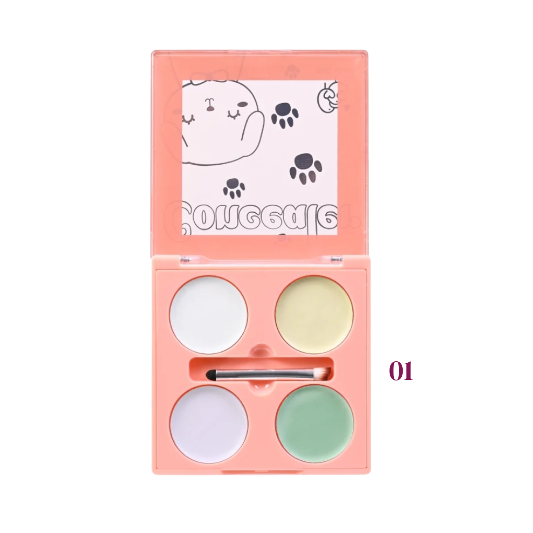 Professional Makeup Concealer paleta de correctores True Lover