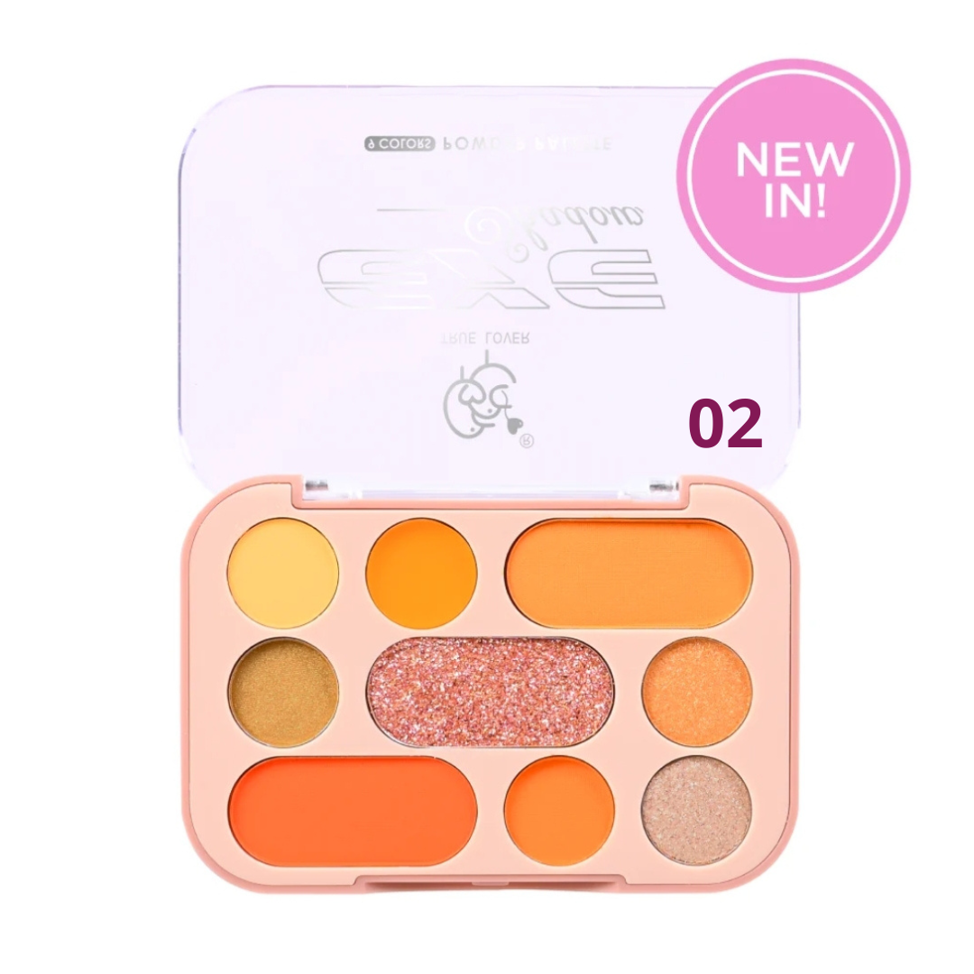 9 Colors Eyeshadow Palette/ Paleta de sombras 9 colores