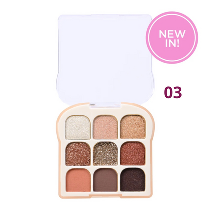 Pocket Eyeshadow Palette 4 / 6 / 9 Colors True Lover