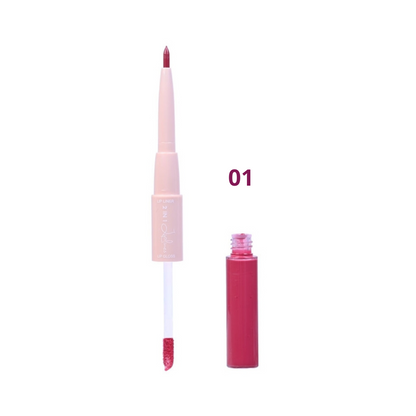 Labial Duo Lines 2 en 1 lapiz y labial matte True Lover